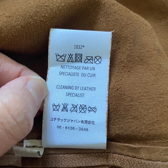 [SELL or TRADE] NWOT Cotélac Leather Fringe Coat size XS - Picture 6 of 6